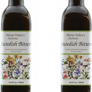 Maria Treben Swedish Bitters Herbal Tonic 16.9oz 500ml x 2 bottles